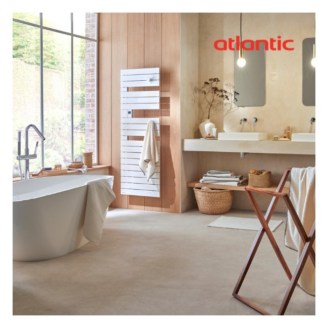 Sèche-serviettes ATLANTIC - NEFERTITI mat à droite 500W 850006