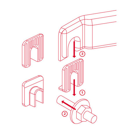 Chauffe-eau électrique horizontal droit INITIO XPERT 100l - Ø530 mm Ariston 3000755
