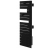 Sèche-serviettes étroit soufflant ATLANTIC - NEFERTITI mat à gauche 1500W (500W+1000W) 850087