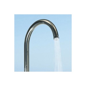 Colonne de douche extérieur à 2 mitigeur chromé Pool - Bossini L00359030