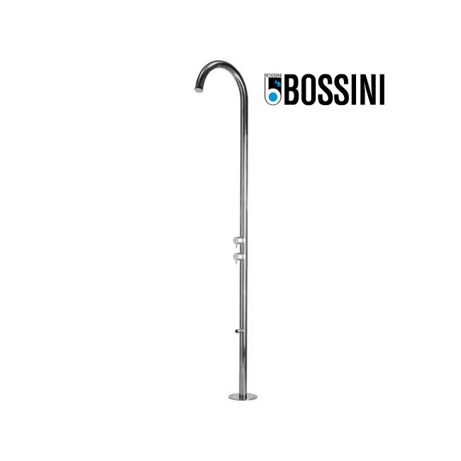 Colonne de douche extérieure à 2 mitigeur chromé Pool - Bossini L00360030