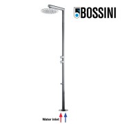 Colonne de douche extérieure à mitigeur double progressif chromé NEK - Bossini L00381030