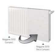 Radiateur eau chaude REGGANE 3010 Compact 376W - FINIMETAL 11K600 0400