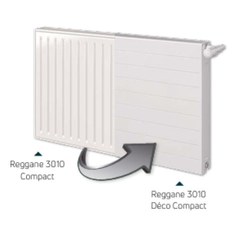 Radiateur eau chaude REGGANE 3010 Compact 1639W - FINIMETAL 22K750 0800
