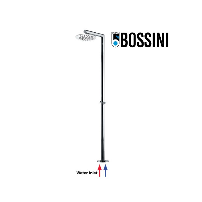 Colonne de douche pour piscine 2 robinets chromé NEK - Bossini L00383030