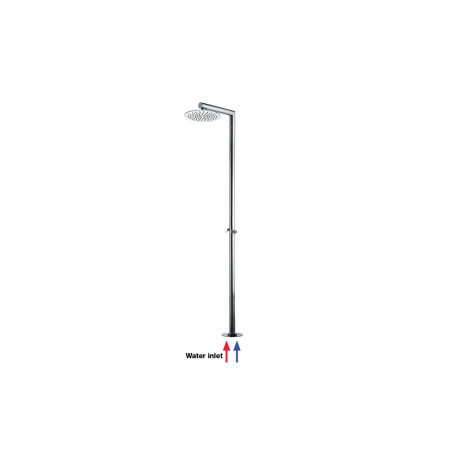 Colonne de douche pour piscine 2 robinets chromé NEK - Bossini L00383030