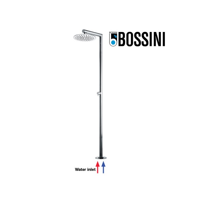 Colonne de douche extérieure à mitigeur progressif chromé Nek - Bossini L00385030