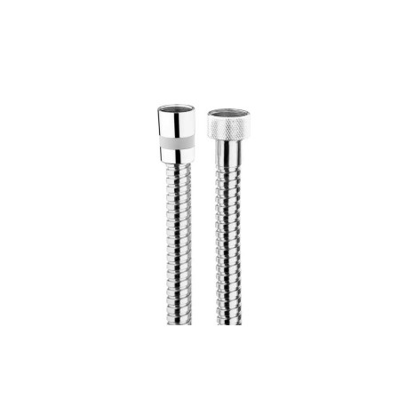 Flexible laiton 125cm double agrafage 1/2” x 1/2” FF chromé - Bossini A03045B030