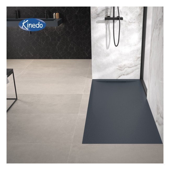Receveur extre-plat 180x90 Kineline BPC gris anthracite - KINEDO RD2009A