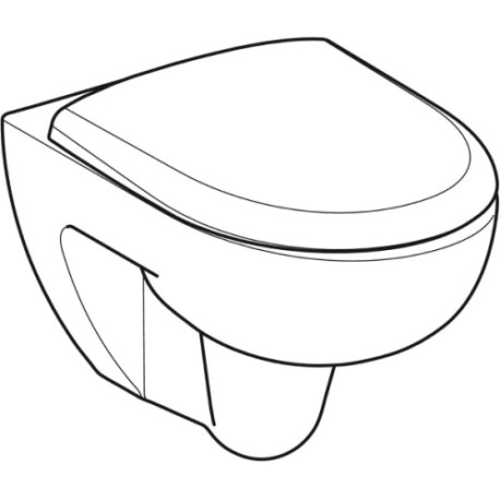 Pack WC suspendu à fond creux Renova - Geberit 500.699.01.1