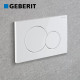 Plaque de déclenchement pour WC blanc Sigma - Geberit 115.770.11.5