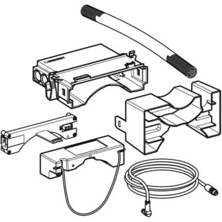 Kit de boîtier Power & Connect et bloc d’alimentation - Geberit 116.098.00.1