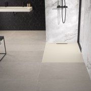 Receveur extra-plat 100x90 Kineline BPC sable - KINEDO RD2001S