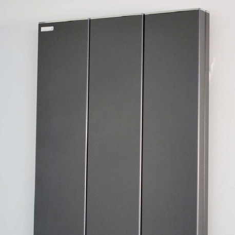 Radiateur Vertical électrique Anthracite KOLONE 1800W - ACOVA TKLG-180-180/F