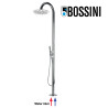 Colonne de douche extérieure à mitigeur double progressif chromé Tetis - Bossini L00388030