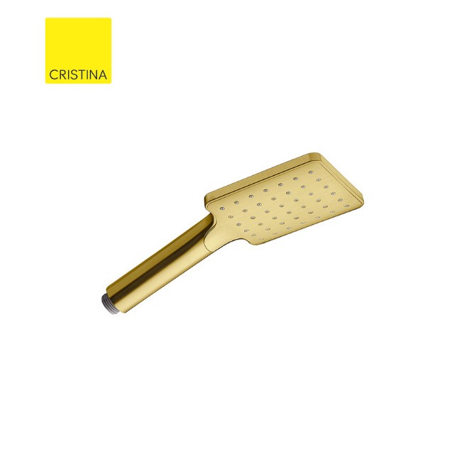 Douchette 3 fonctions carrée Or Brossé Quadri - CRISTINA ONDYNA PD30596P