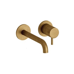 Façade lavabo mural 2 trous bec 18 cm Triverde - Cristina Ondyna TV25793