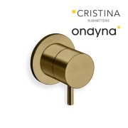 Mitigeur douche Triverde Encastré Triverde vieux bronze  - CRISTINA ONDYNA TV63893