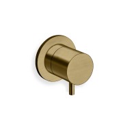 Inverseur encastré complet 2 sorties vieux bronze mat TRIVERDE - Cristina Ondyna TV68393