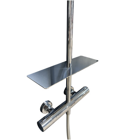 Porte savon pour colonnes cristina chrome - CRISTINA ONDYNA AB00351 