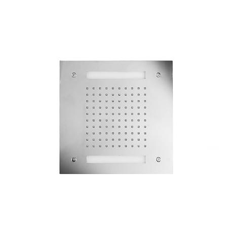 Ciel de pluie carrée 30 cm avec télécommande Chromothérapie HYDROTHERAPIE - CRISTINA ONDYNA TT30051