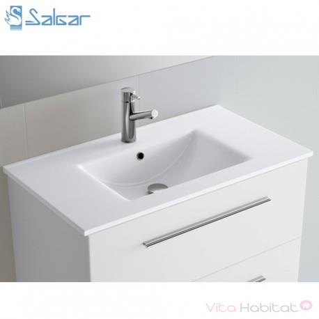 Vasque IBERIA 610 pour meuble salle de bain FUSION CHROME- SALGAR 14711 