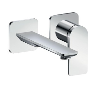 Lavabo regular 2 trous mural - CRISTINA ONDYNA BA25751 