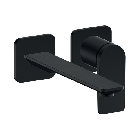 Lavabo large 2 trous black mat - CRISTINA ONDYNA BA25913 