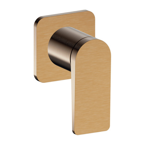 Mitigeur douche blade  encastre complet or rose brosse - CRISTINA ONDYNA BA63834P 