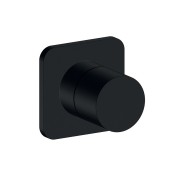 Inverseur blade encastre complet 2 sorties black mat  - CRISTINA ONDYNA BA68313 