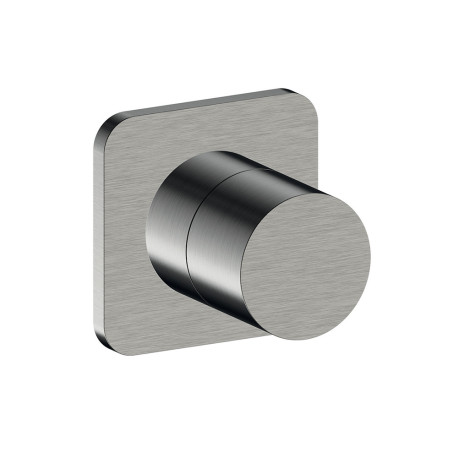 Inverseur blade encastre complet 2 sorties metal brosse - CRISTINA ONDYNA BA68377 