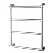 SECHE SERVIETTE SOLE ELECTRIQUE 4 BARRES  CHROME - CRISTINA ONDYNA MSO51251 