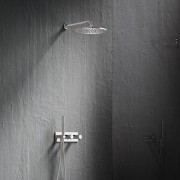 Pack facade douche thermostatique 3 sorties  - CRISTINA ONDYNA XTV70251S 