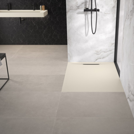 Receveur extra-plat 120x90 Kineline BPC sable - KINEDO RD2003S