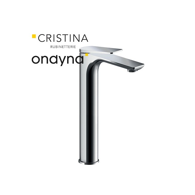 Mitigeur lavabo haut avec vidage up&down chromé - CRISTINA ONDYNA BA22251 
