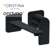 Lavabo regular 2 trous mural - CRISTINA ONDYNA BA25713 