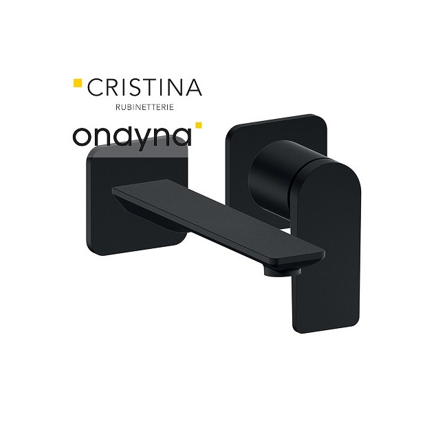 Lavabo regular 2 trous mural - CRISTINA ONDYNA BA25713 