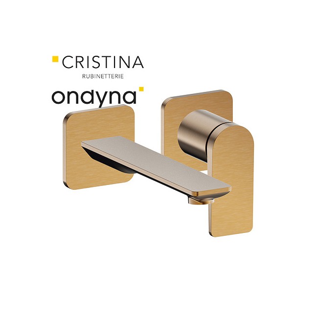 Lavabo regular 2 trous mural - CRISTINA ONDYNA BA25734P 