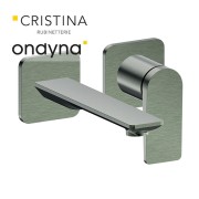 Lavabo regular 2 trous mural - CRISTINA ONDYNA BA25775 