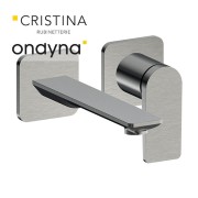 Lavabo regular 2 trous mural - CRISTINA ONDYNA BA25777 