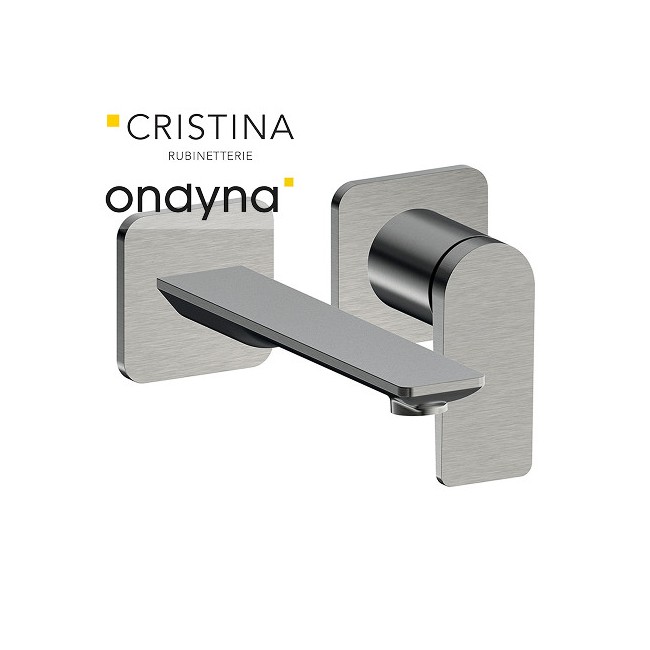 Lavabo regular 2 trous mural - CRISTINA ONDYNA BA25777 