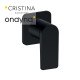 Mitigeur douche blade encastre complet black mat - CRISTINA ONDYNA BA63813