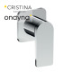 Mitigeur douche blade encastre complet chrome - CRISTINA ONDYNA BA63851