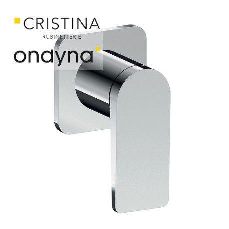 Mitigeur douche blade encastre complet chrome - CRISTINA ONDYNA BA63851 