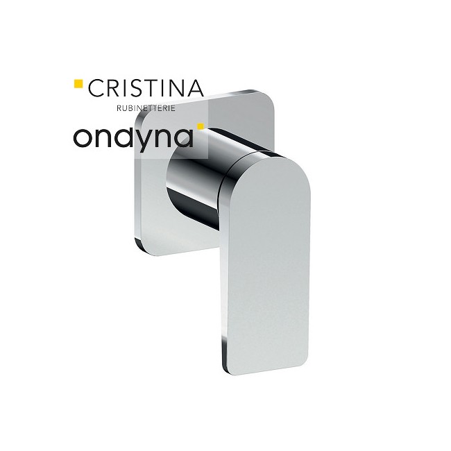 Mitigeur douche blade  encastre complet chrome - CRISTINA ONDYNA BA63851 
