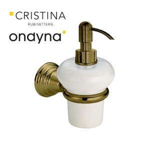 Porte savon liquide museo vieux bronze - CRISTINA ONDYNA CA12893 