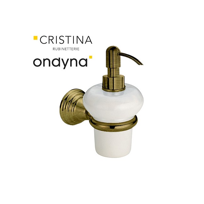 Porte savon liquide museo vieux bronze - CRISTINA ONDYNA CA12893 