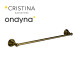 Porte serviette museo 60 cm vieux bronze - CRISTINA ONDYNA CA21293