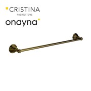 Porte serviette museo 60 cm vieux bronze - CRISTINA ONDYNA CA21293 