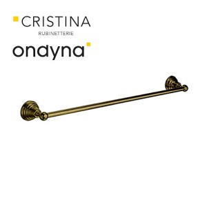 Porte serviette museo 60 cm vieux bronze - CRISTINA ONDYNA CA21293 